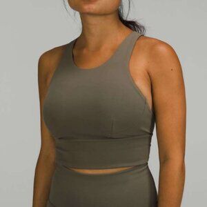 Lululemon Wunder Train Women's High Neck Longline Sports Bra Sz. 6
